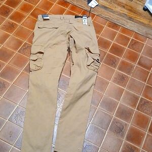 Copper Rivet denim factory men's cargo  work pants NWT